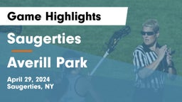 Saugerties  vs Averill Park  Game Highlights - April 29, 2024