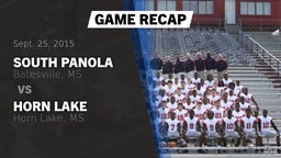 Recap: South Panola  vs. Horn Lake  2015