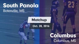 Matchup: South Panola vs. Columbus  2016