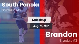 Matchup: South Panola vs. Brandon  2017