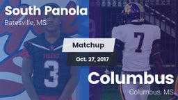 Matchup: South Panola vs. Columbus  2017