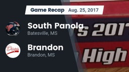 Recap: South Panola  vs. Brandon  2017
