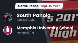 Recap: South Panola  vs. Memphis University School 2017