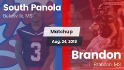 Matchup: South Panola vs. Brandon  2018