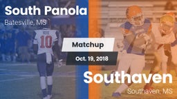 Matchup: South Panola vs. Southaven  2018