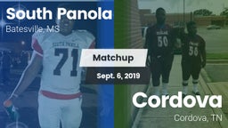 Matchup: South Panola vs. Cordova  2019