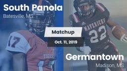 Matchup: South Panola vs. Germantown  2019