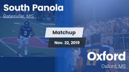 Matchup: South Panola vs. Oxford  2019