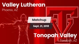 Matchup: Valley Lutheran vs. Tonopah Valley  2018