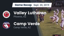 Recap: Valley Lutheran  vs. Camp Verde  2019