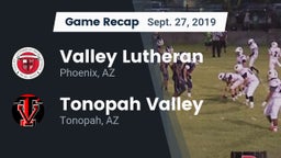 Recap: Valley Lutheran  vs. Tonopah Valley  2019