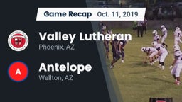 Recap: Valley Lutheran  vs. Antelope  2019