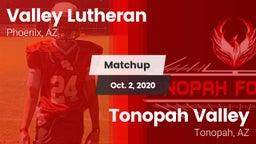 Matchup: Valley Lutheran vs. Tonopah Valley  2020