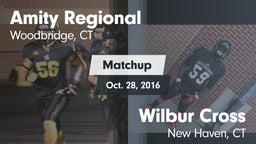 Matchup: Amity Regional vs. Wilbur Cross  2016