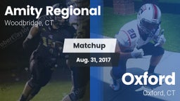 Matchup: Amity Regional vs. Oxford  2017