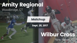 Matchup: Amity Regional vs. Wilbur Cross  2017