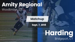Matchup: Amity Regional vs. Harding  2018