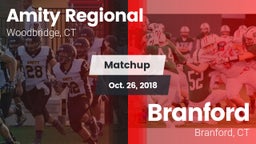 Matchup: Amity Regional vs. Branford  2018