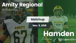 Matchup: Amity Regional vs. Hamden  2018