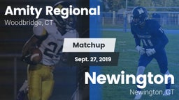 Matchup: Amity Regional vs. Newington  2019