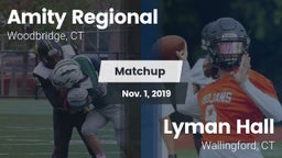 Matchup: Amity Regional vs. Lyman Hall  2019