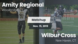 Matchup: Amity Regional vs. Wilbur Cross  2019