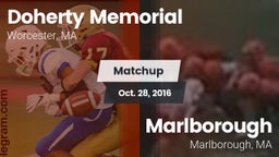 Matchup: Doherty Memorial vs. Marlborough  2016
