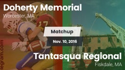 Matchup: Doherty Memorial vs. Tantasqua Regional  2016