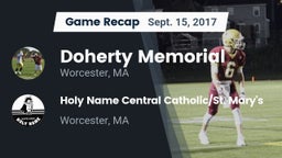 Recap: Doherty Memorial  vs. Holy Name Central Catholic/St. Mary's  2017