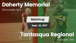 Matchup: Doherty Memorial vs. Tantasqua Regional  2017