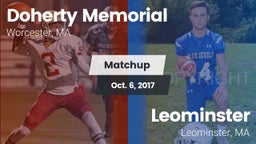 Matchup: Doherty Memorial vs. Leominster  2017