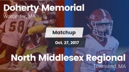 Matchup: Doherty Memorial vs. North Middlesex Regional  2017