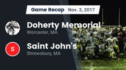 Recap: Doherty Memorial  vs. Saint John's  2017