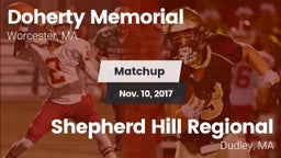 Matchup: Doherty Memorial vs. Shepherd Hill Regional  2017