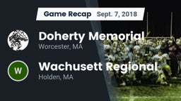 Recap: Doherty Memorial  vs. Wachusett Regional  2018