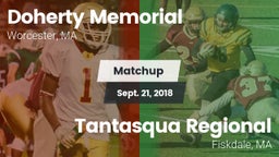 Matchup: Doherty Memorial vs. Tantasqua Regional  2018