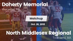 Matchup: Doherty Memorial vs. North Middlesex Regional  2018