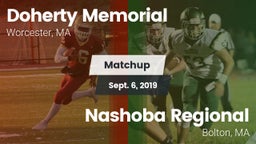 Matchup: Doherty Memorial vs. Nashoba Regional  2019