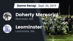Recap: Doherty Memorial  vs. Leominster  2019