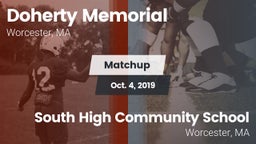 Matchup: Doherty Memorial vs. South High Community School 2019