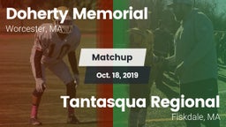 Matchup: Doherty Memorial vs. Tantasqua Regional  2019