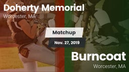 Matchup: Doherty Memorial vs. Burncoat  2019