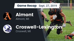 Recap: Almont  vs. Croswell-Lexington  2019