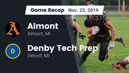 Recap: Almont  vs. Denby Tech Prep  2019