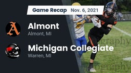 Recap: Almont  vs. Michigan Collegiate 2021