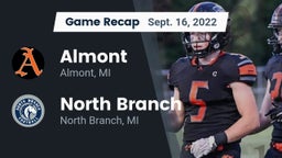 Recap: Almont  vs. North Branch  2022
