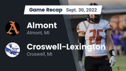 Recap: Almont  vs. Croswell-Lexington  2022