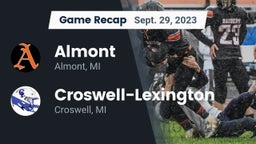 Recap: Almont  vs. Croswell-Lexington  2023