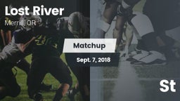 Matchup: Lost River vs. St 2018