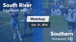 Matchup: South River vs. Southern  2016